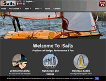 Tablet Screenshot of isails.com